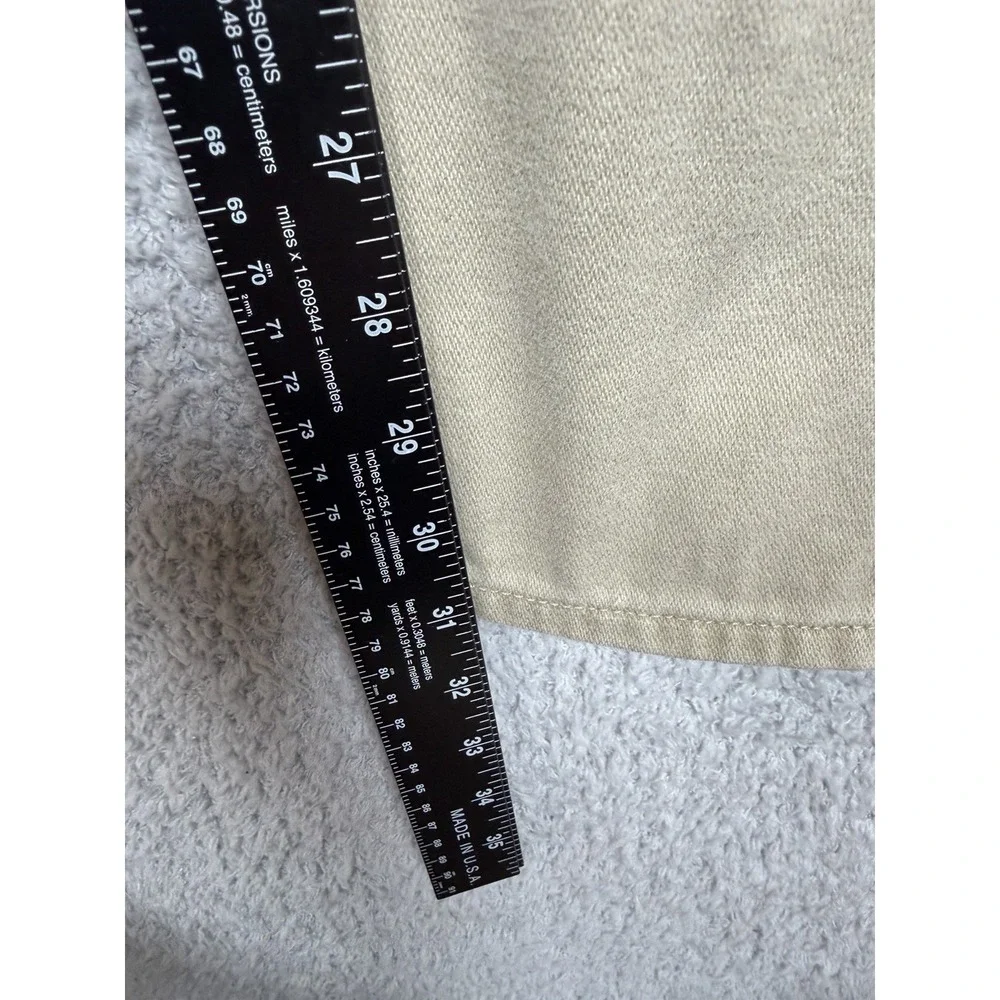 Vintage 90s Levis L2 Pants Mens 34x32 Beige Cargo Baggy Skater Workwear Cotton‎